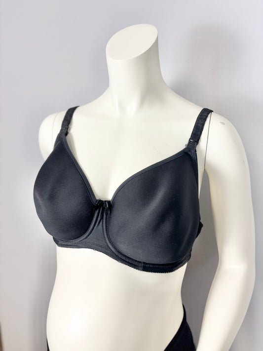 Size 34H/L - Freya Black Nursing Bra