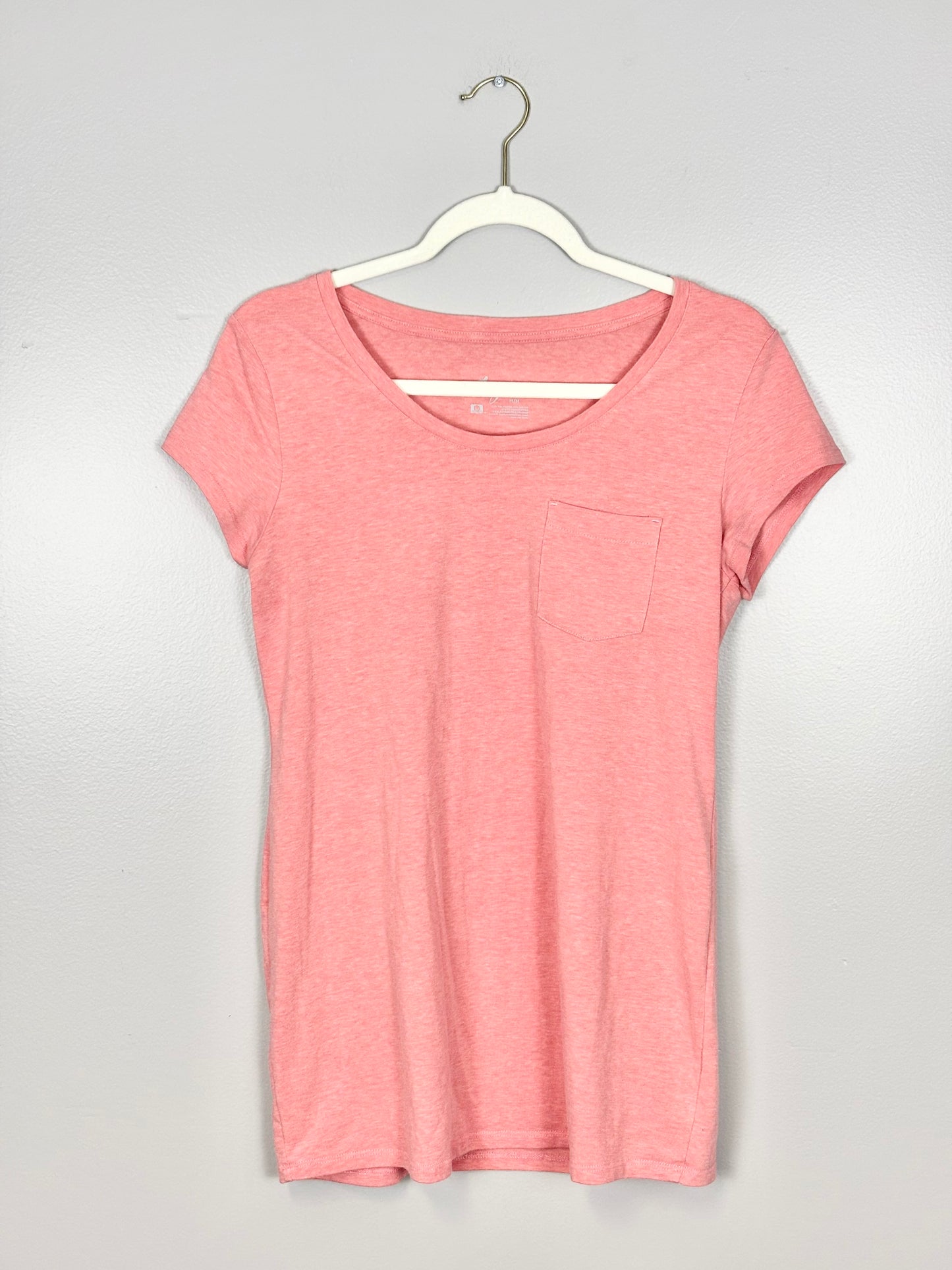 M - Thyme Pink Pocket Shirt