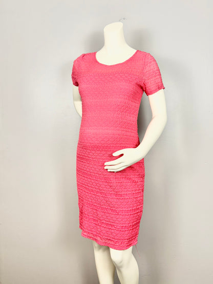 M - Jessica Simpson Pink Lace Dress