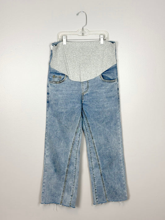 XS/S - Unknown Brand Light-Wash Jeans w/Adjustable Waistband