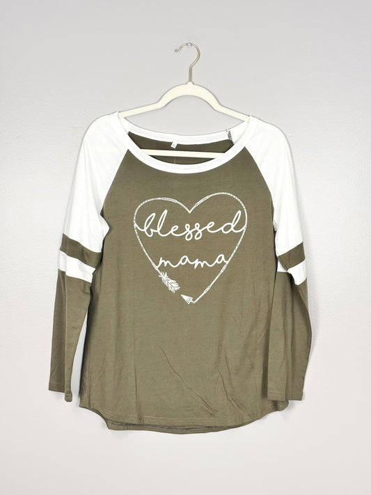 XL - Unknown Brand “Blessed Mama” Shirt