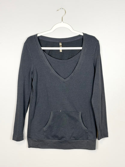 M - Thyme Charcoal Grey Sweatshirt