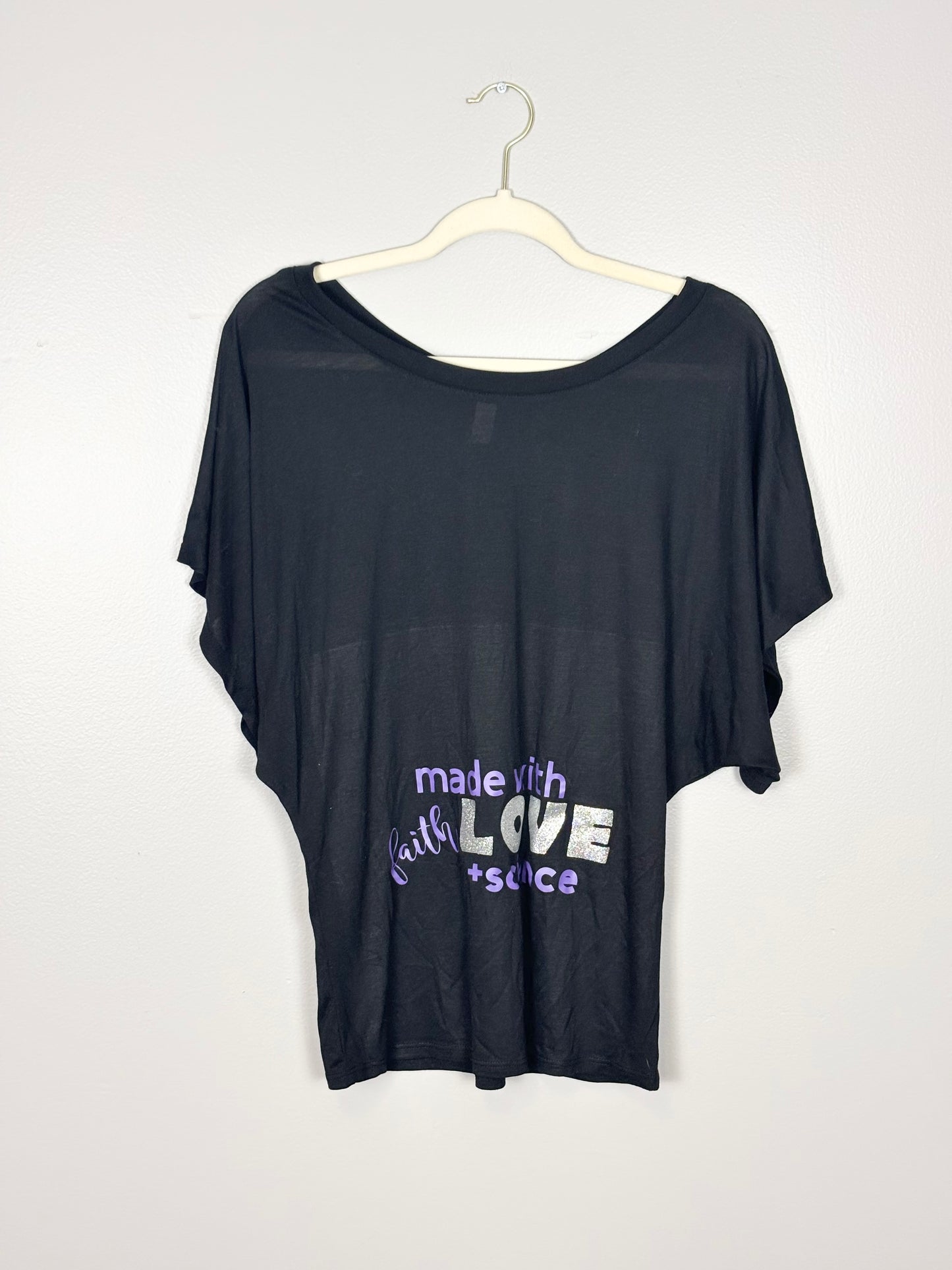 S - Bella “Made With…” Black Shirt