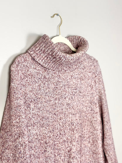 M - Old Navy Purple Turtleneck Sweater