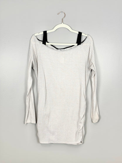 XL - Thyme Off-The-Shoulder Shirt