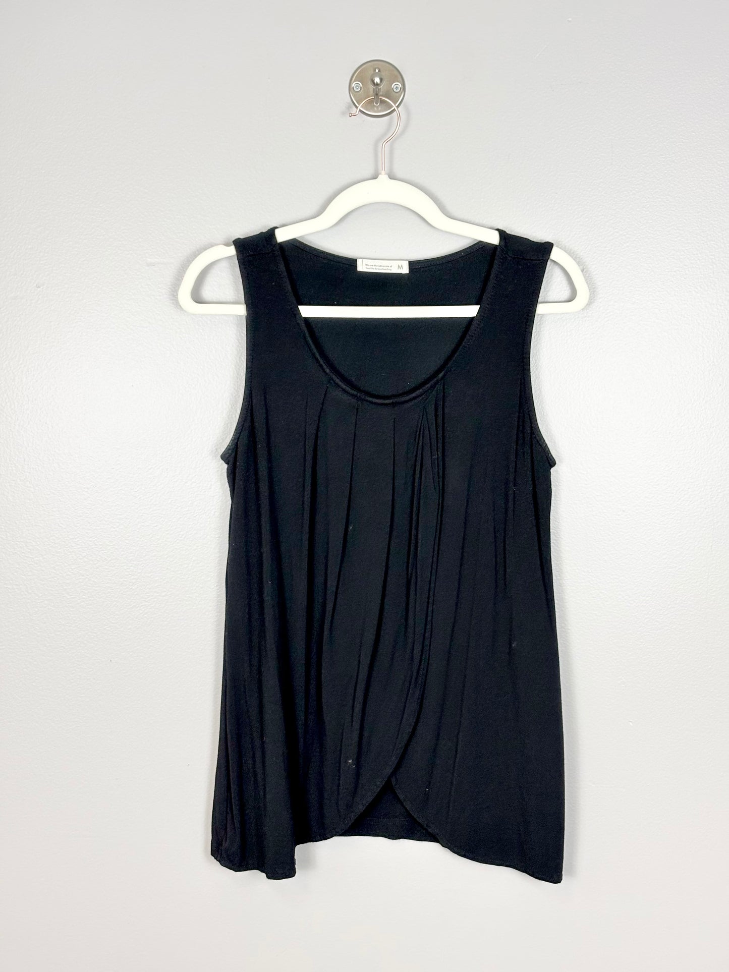 M - Unknown Brand Black Nursing Tank