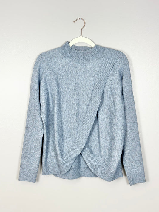 S - Ripe Periwinkle Nursing Sweater