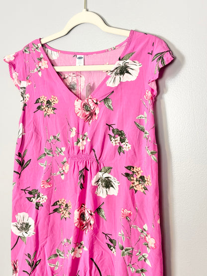 M - Old Navy Pink Floral Top