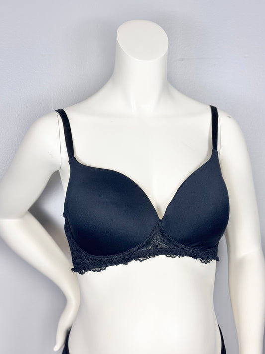 Size 38D/XL - Thyme Black Nursing Bra