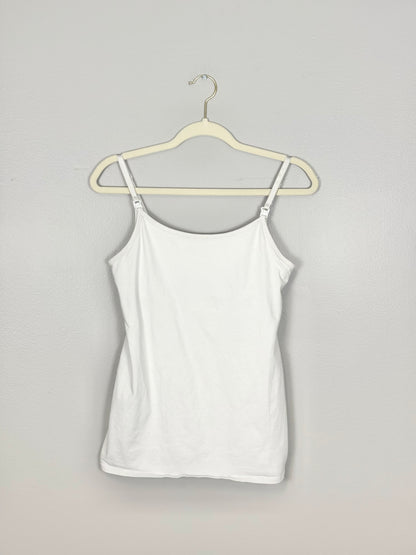 S - Thyme White Nursing Tank