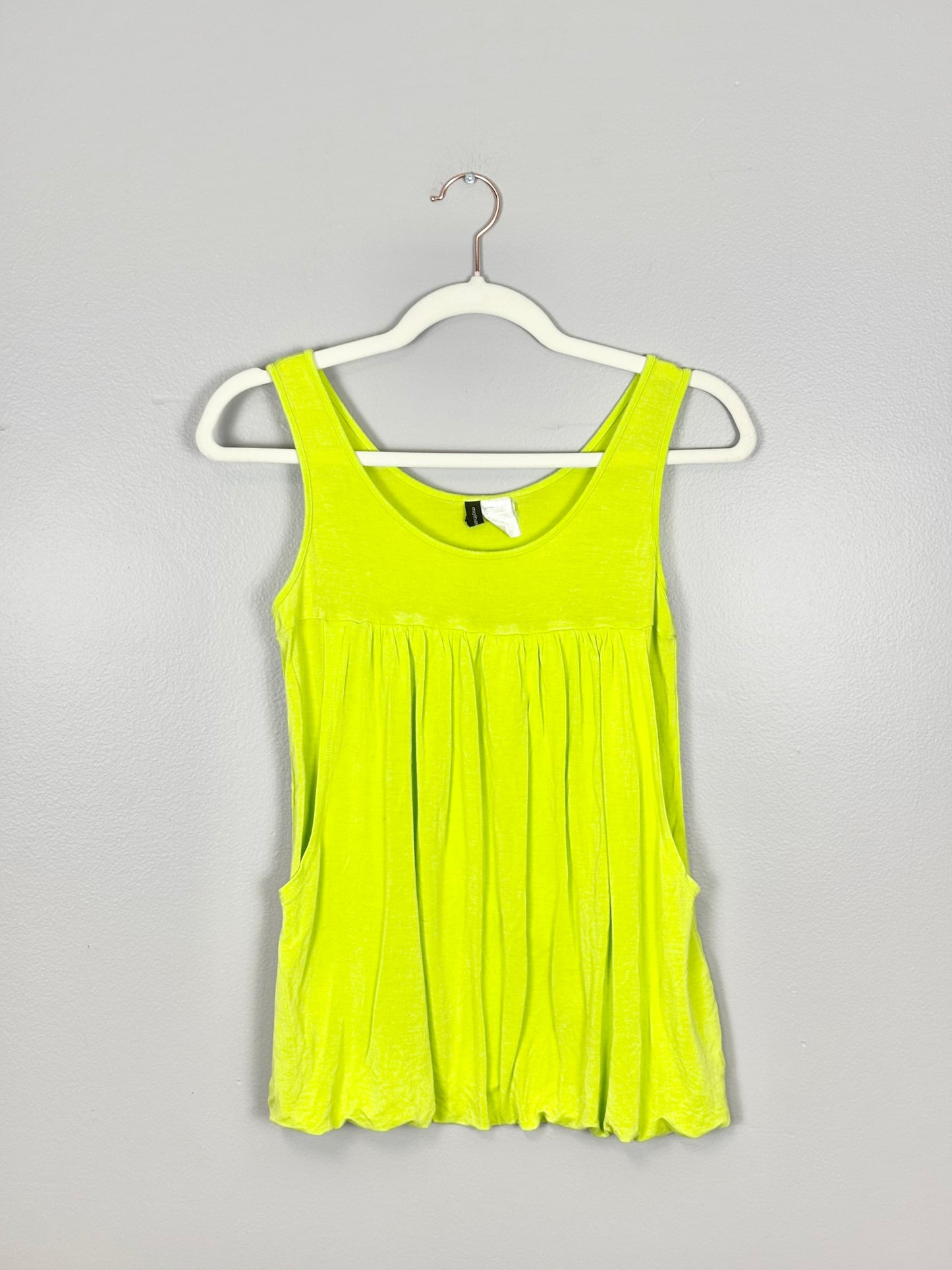 S - Mother En Vogue Neon Green Tank