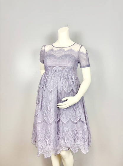 Size 6/M - Chi Chi Lilac Lace Event Dress