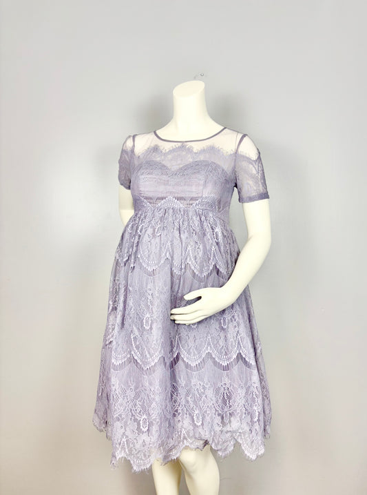 Size 6/M - Chi Chi Lilac Lace Event Dress