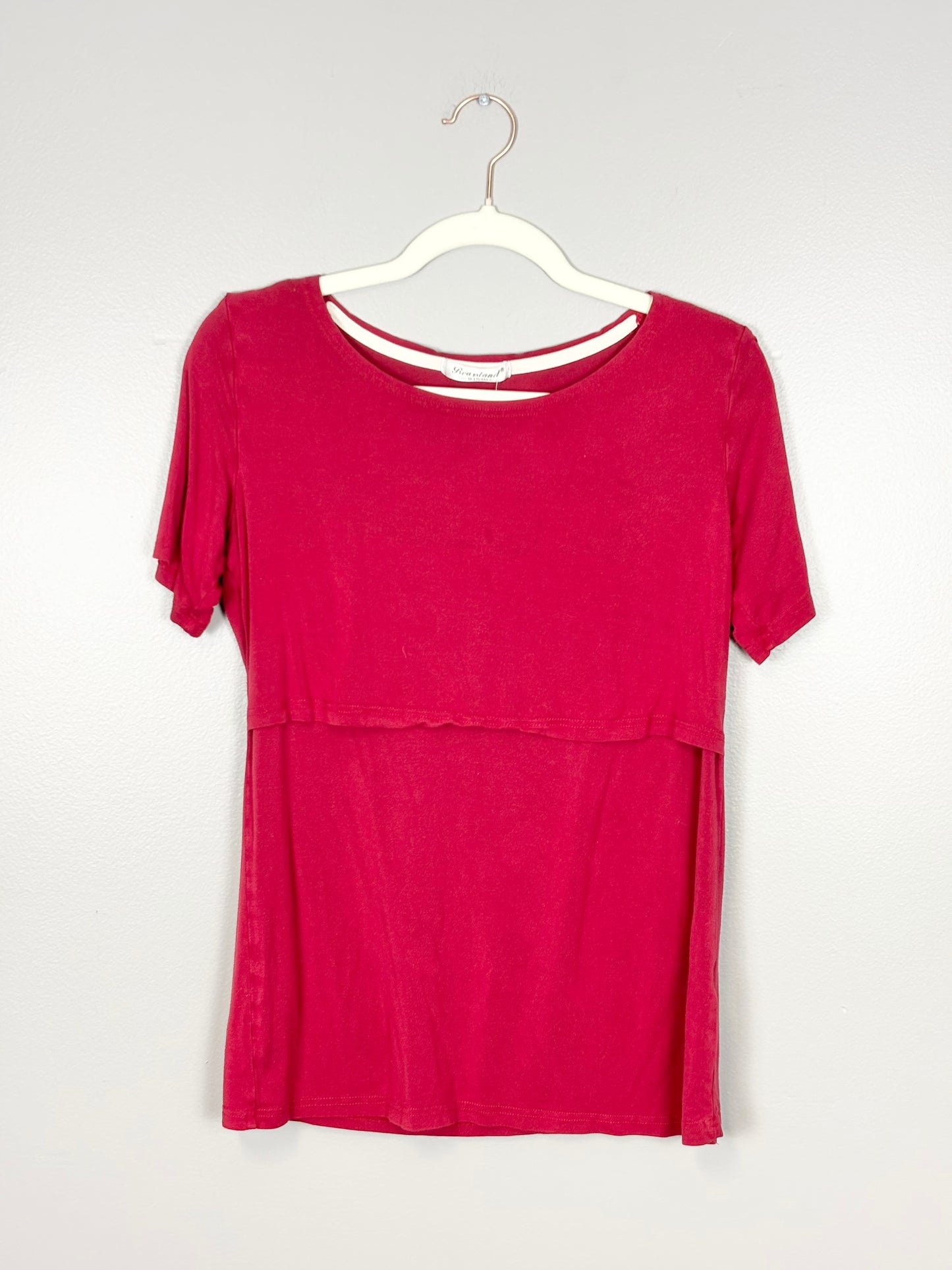 M - Bearsland Red Nursing Shirt