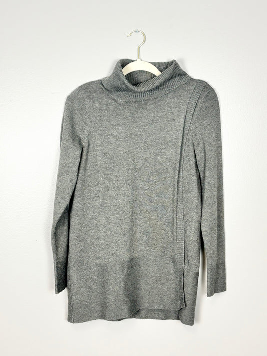 M - Thyme Grey Nursing Sweater