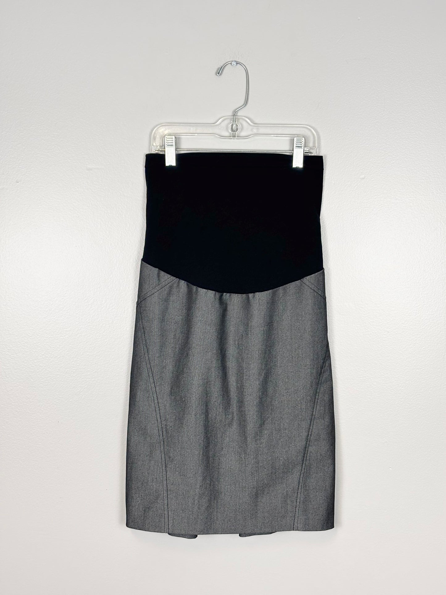 M - Motherhood Grey Dress Skirt