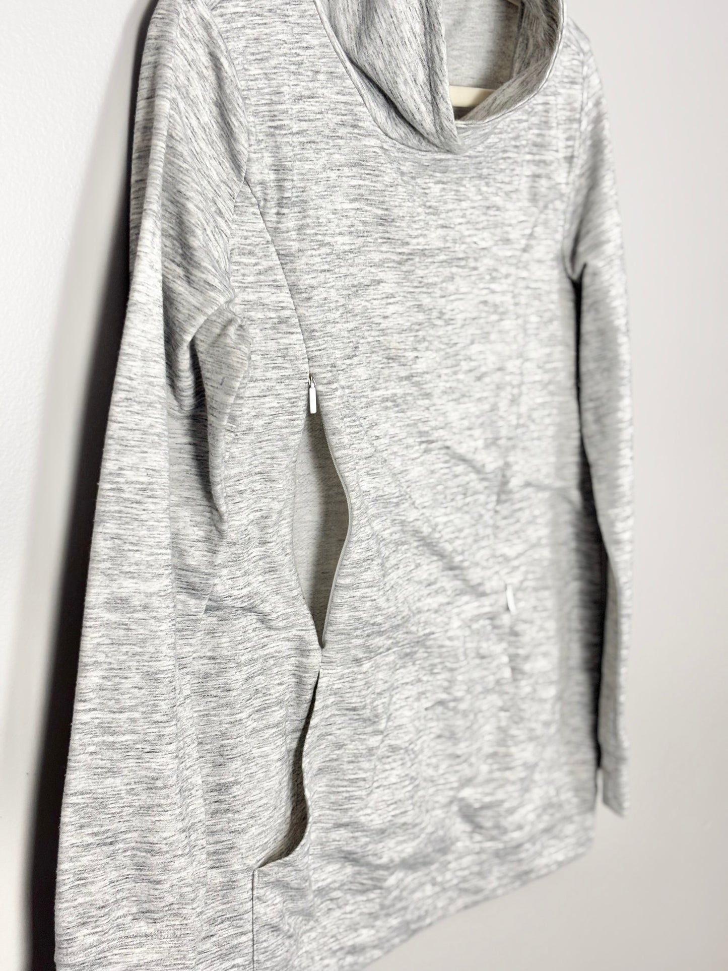 M - Thyme Heather Grey Nursing Sweatshirt