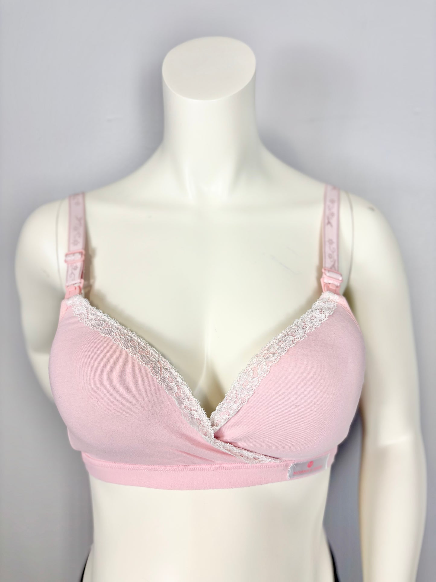 L - Momma’s Shop Pink Nursing Bra