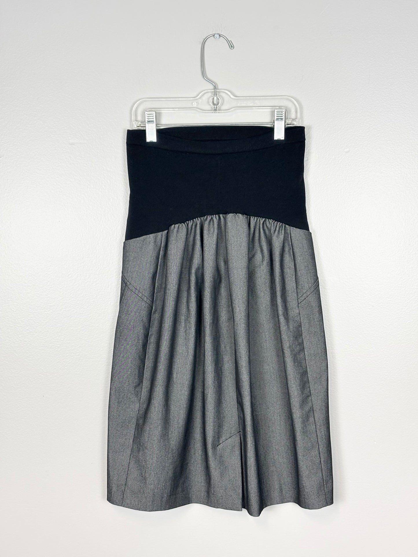 M - Motherhood Grey Dress Skirt