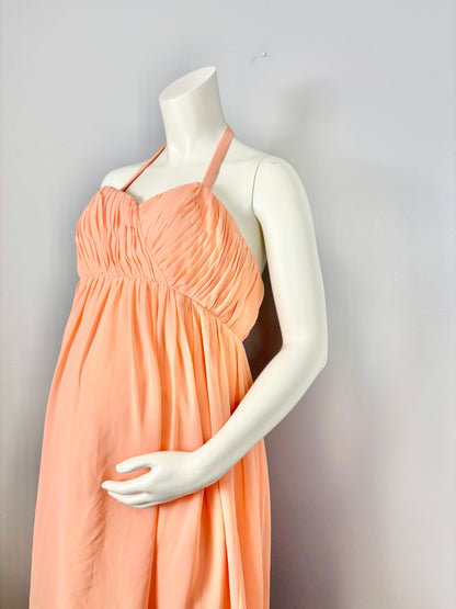 L - Donna Morgan Peach Event Dress