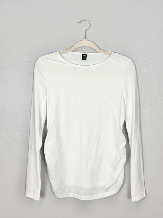 M -  SHEIN Long Sleeve White Shirt