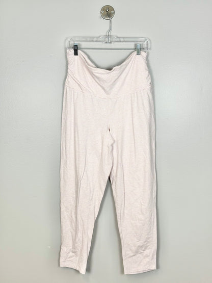 L - Thyme Pink Stripe Pajama Pants