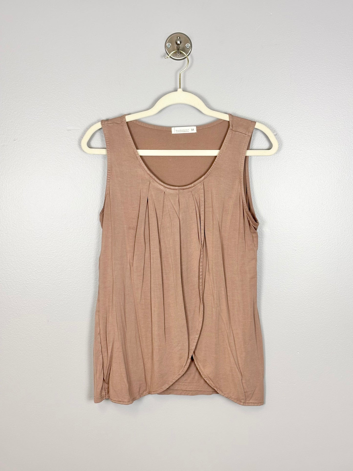 M - Unknown Brand Caramel Nursing Tank