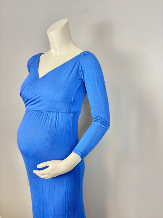 XL - Unknown Brand Royal Blue Jersey Dress