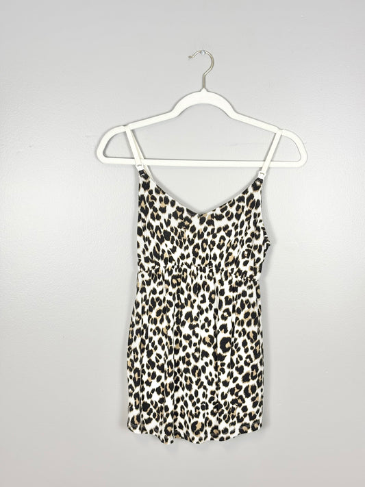 XS - Old Navy Leopard Print Nursing Tank