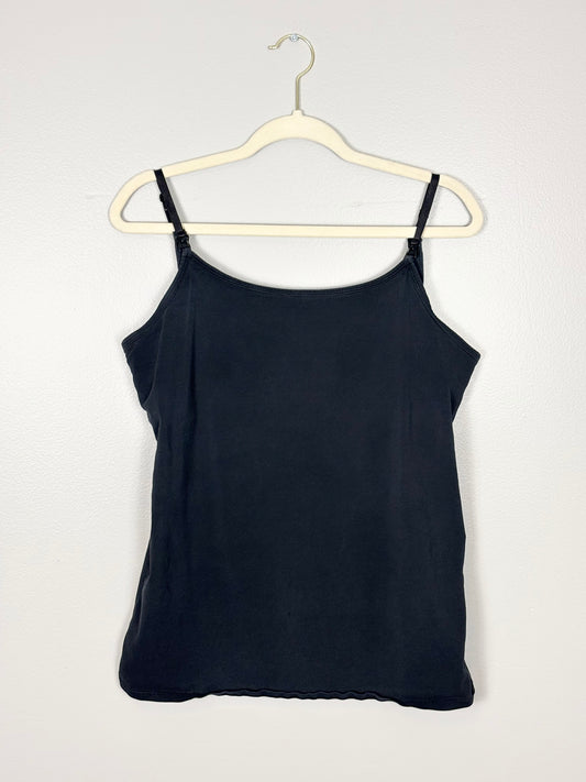 XL - Thyme Black Nursing Tank