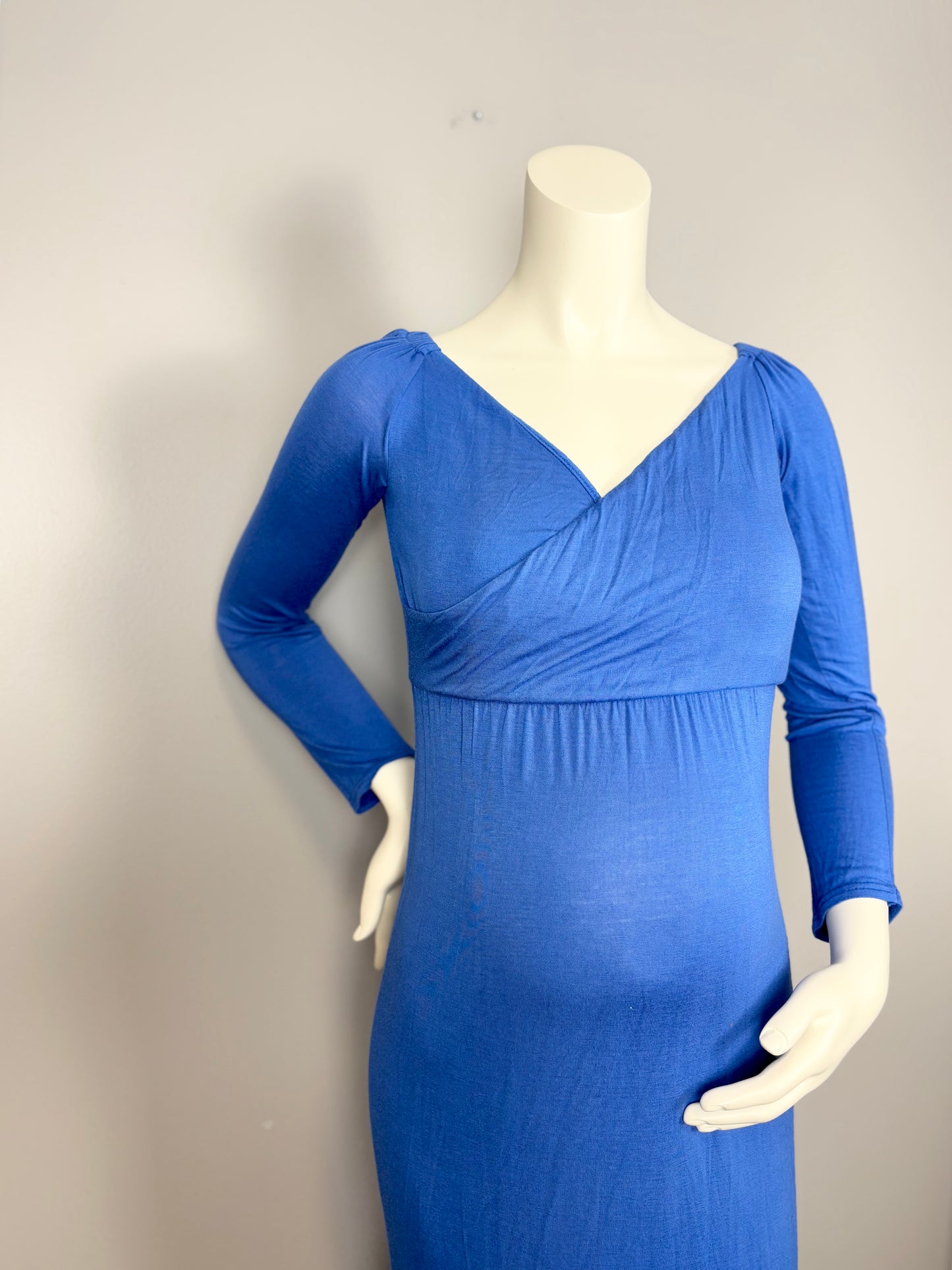 XL - Unknown Brand Royal Blue Jersey Dress