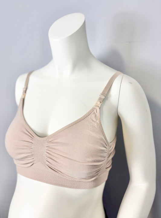 L/XL - SKIMS Tan Nursing Bra