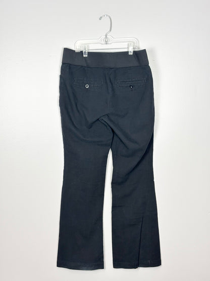 Size 10/M - Old Navy Low Panel Black Dress Pants