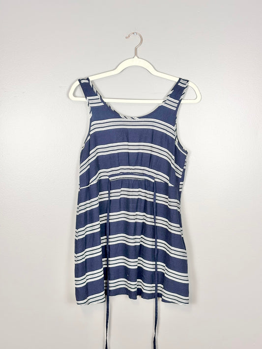 S - Thyme Striped Sleeveless Top