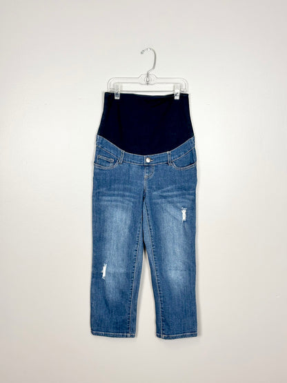 XS - Thyme Distressed Denim