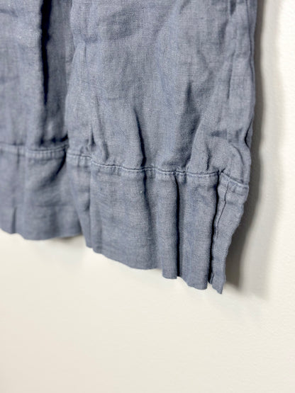 M - “M” Brand Navy Linen Pant