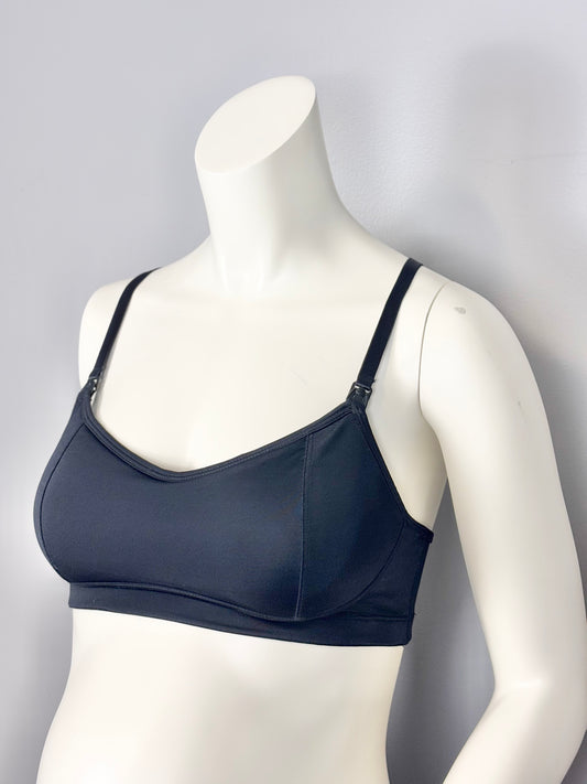 S - Black Motherhood Nursing Bra