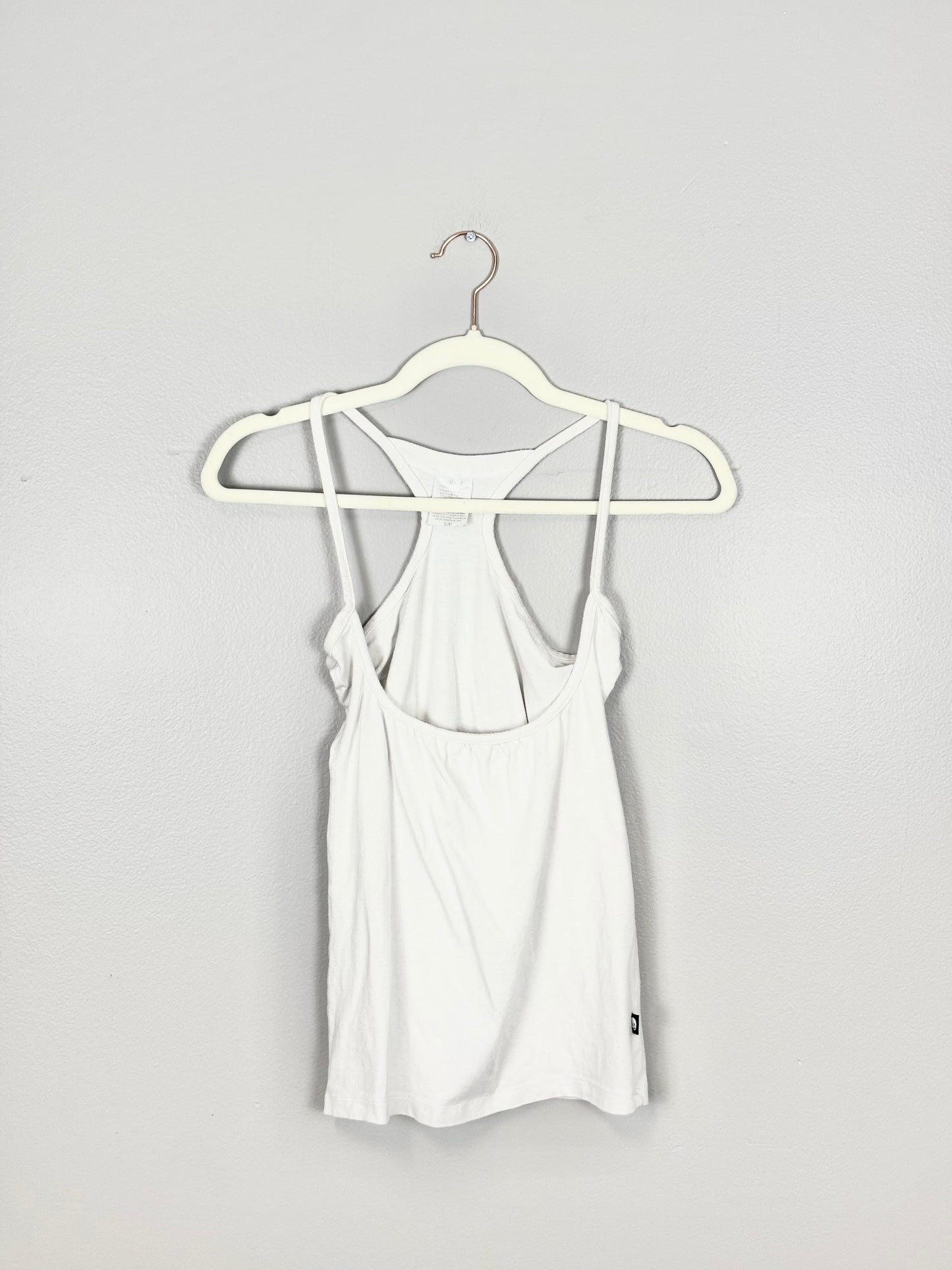 S - Naked White Nursing Tank