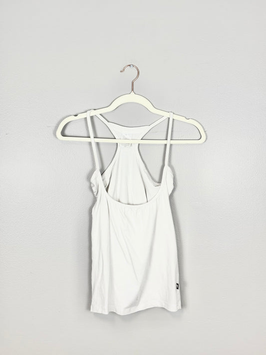 S - Naked White Nursing Tank