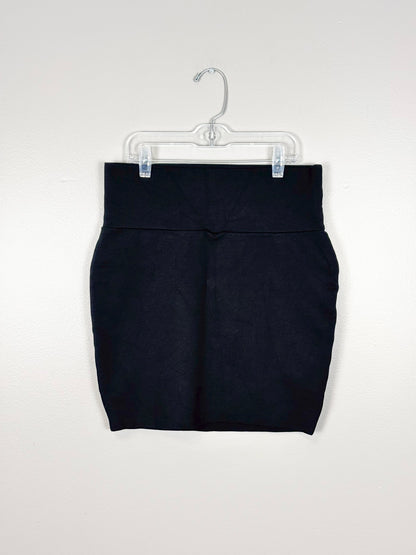 XS - Thyme Black Mini Skirt