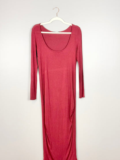 Size 8/M - Boohoo Wine Dress