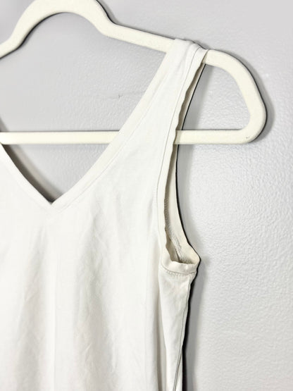 S - Thyme Reversible White Tank