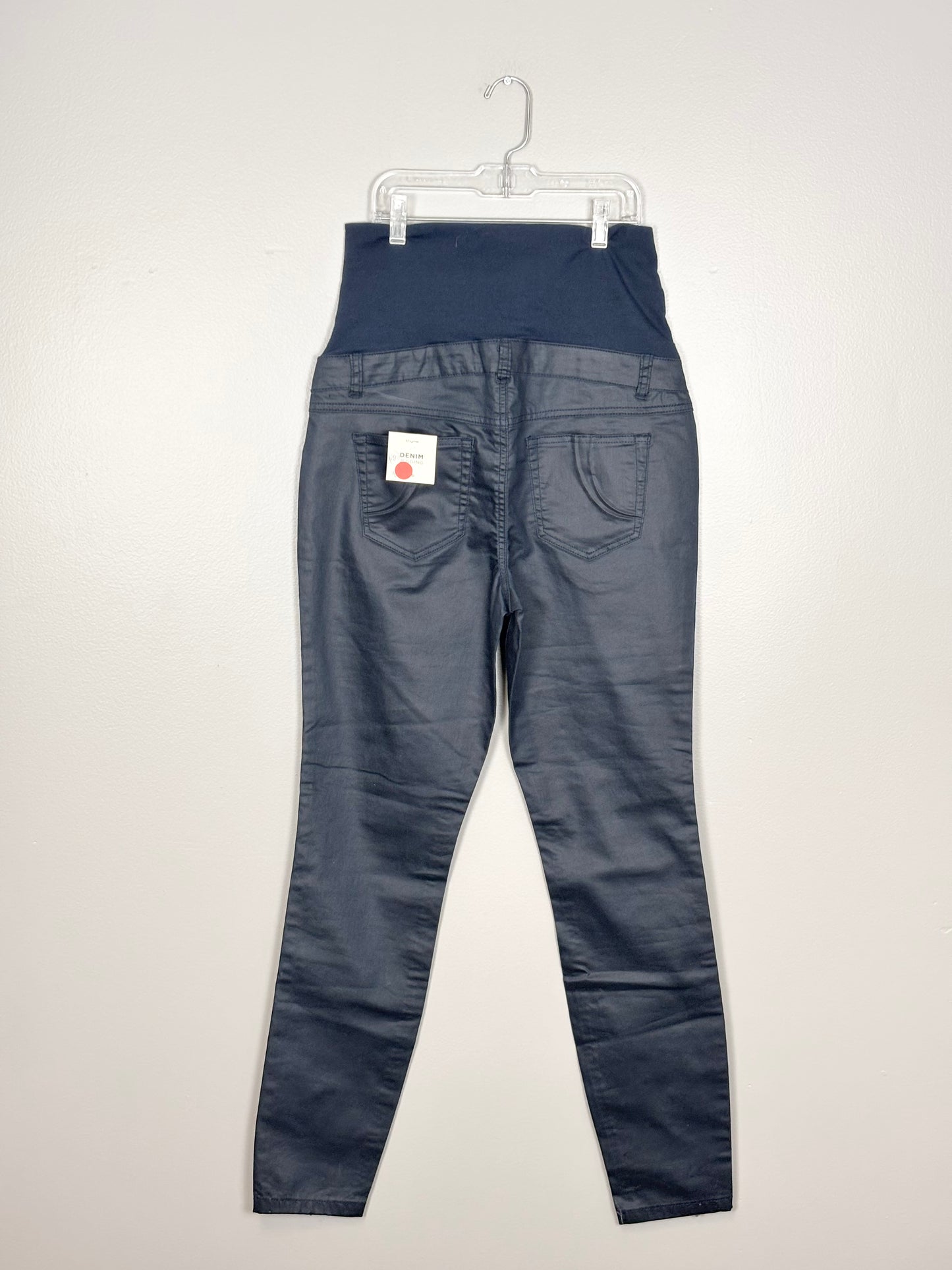 S - Thyme Twill Navy Sheen Pant