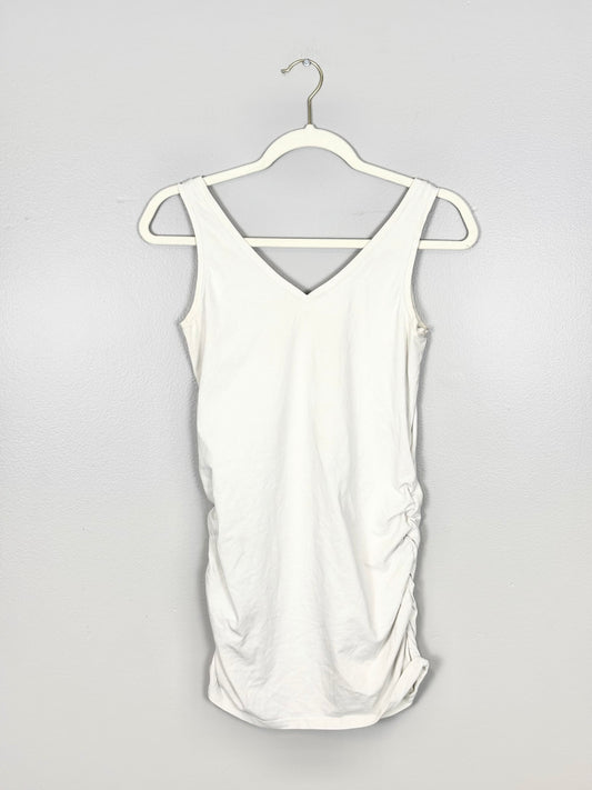 S - Thyme Reversible White Tank