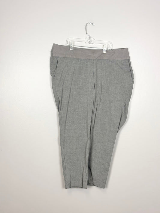 Size 16/XXL - H & M Grey Capri