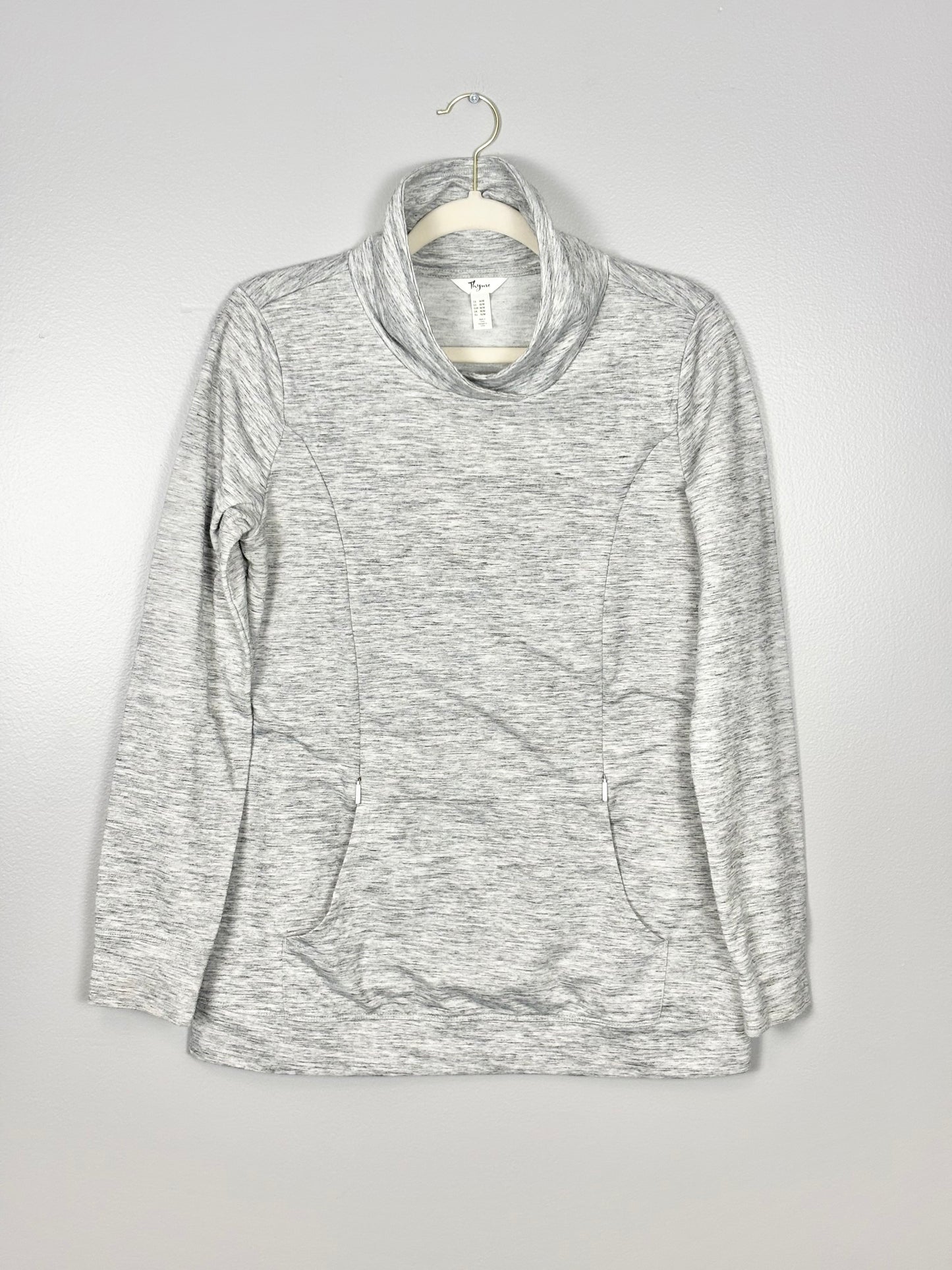 M - Thyme Heather Grey Nursing Sweatshirt