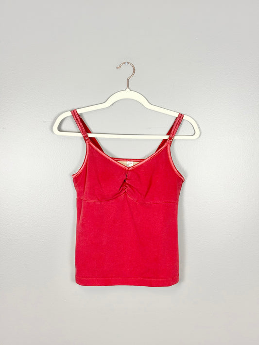 38B/S - Bravado Deep Coral Nursing Tank