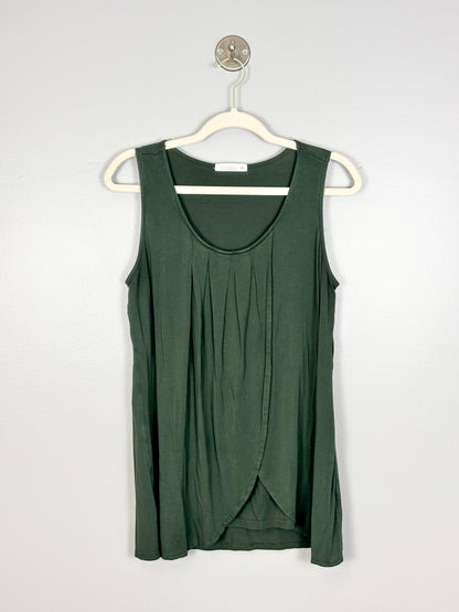 M - Unknown Brand Forest Green Nursing Tank