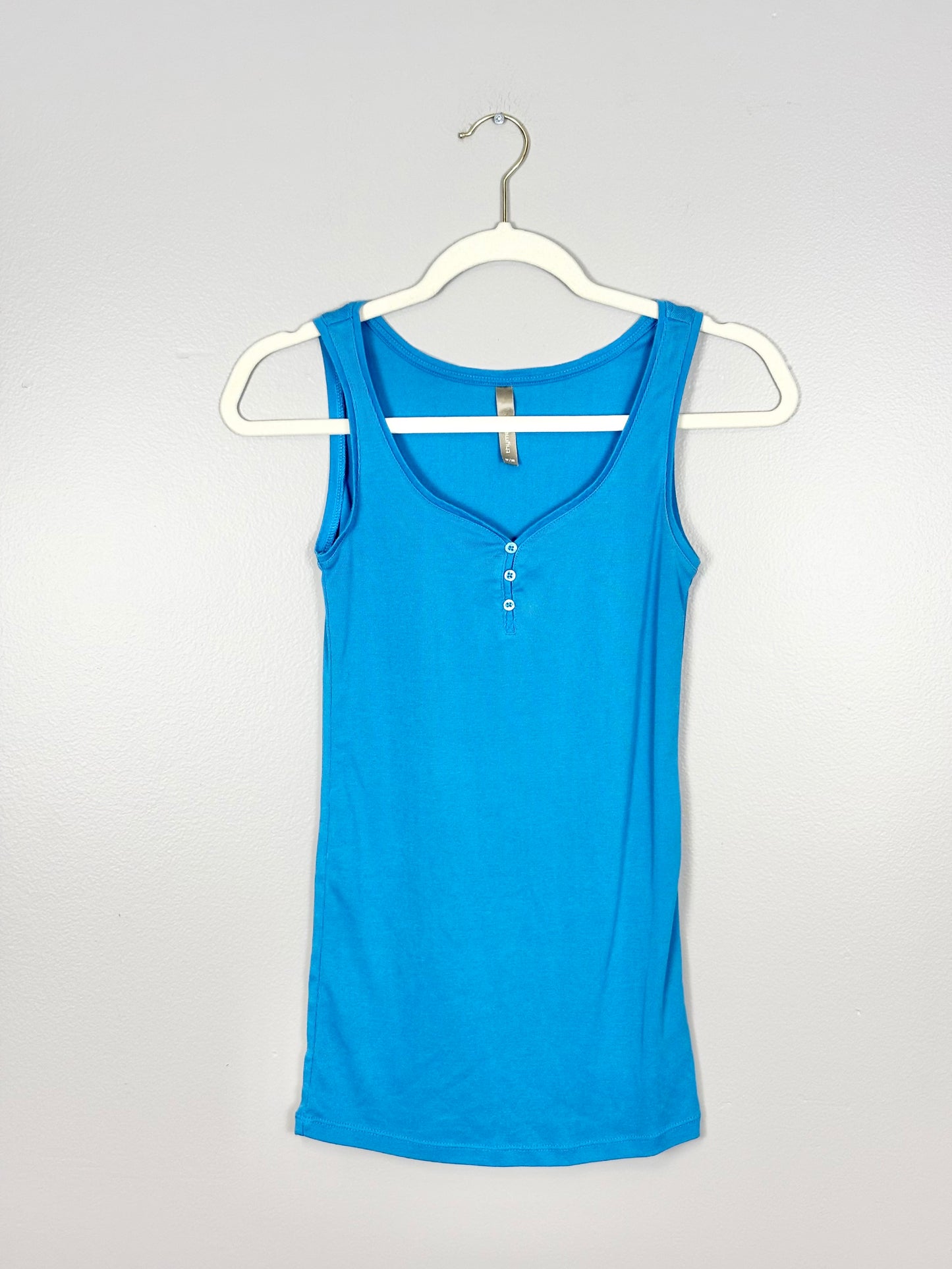 XS - Thyme Blue Nursing-Friendly Tank