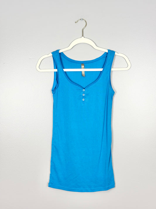 XS - Thyme Blue Nursing-Friendly Tank